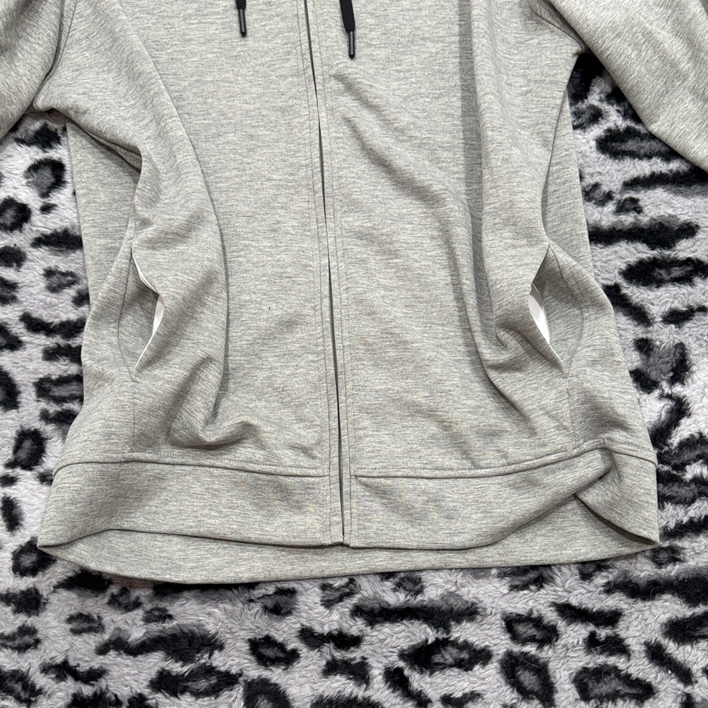 Kenneth Cole Light Gray Zip-Up Hoodie - Picture 6 of 7